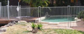 Pool Hire temp fence